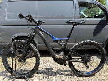 Used Specialized Men's Turbo Levo FSR Comp Carbon 6Fattie/29 2018 2018 Mountainbike, Blue, 29 — image 8 of 8