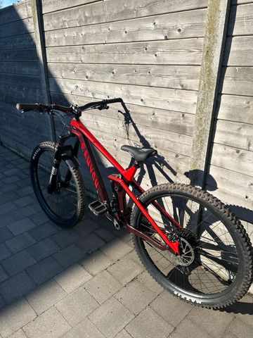 Used Canyon Strive SRAM NX Eagle 2019 Mountainbike, Red — image 4 of 11
