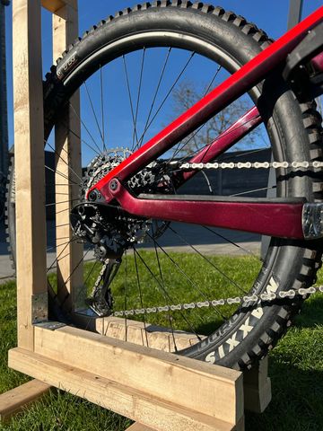 Used Canyon Strive SRAM NX Eagle 2019 Mountainbike, Red — image 8 of 11