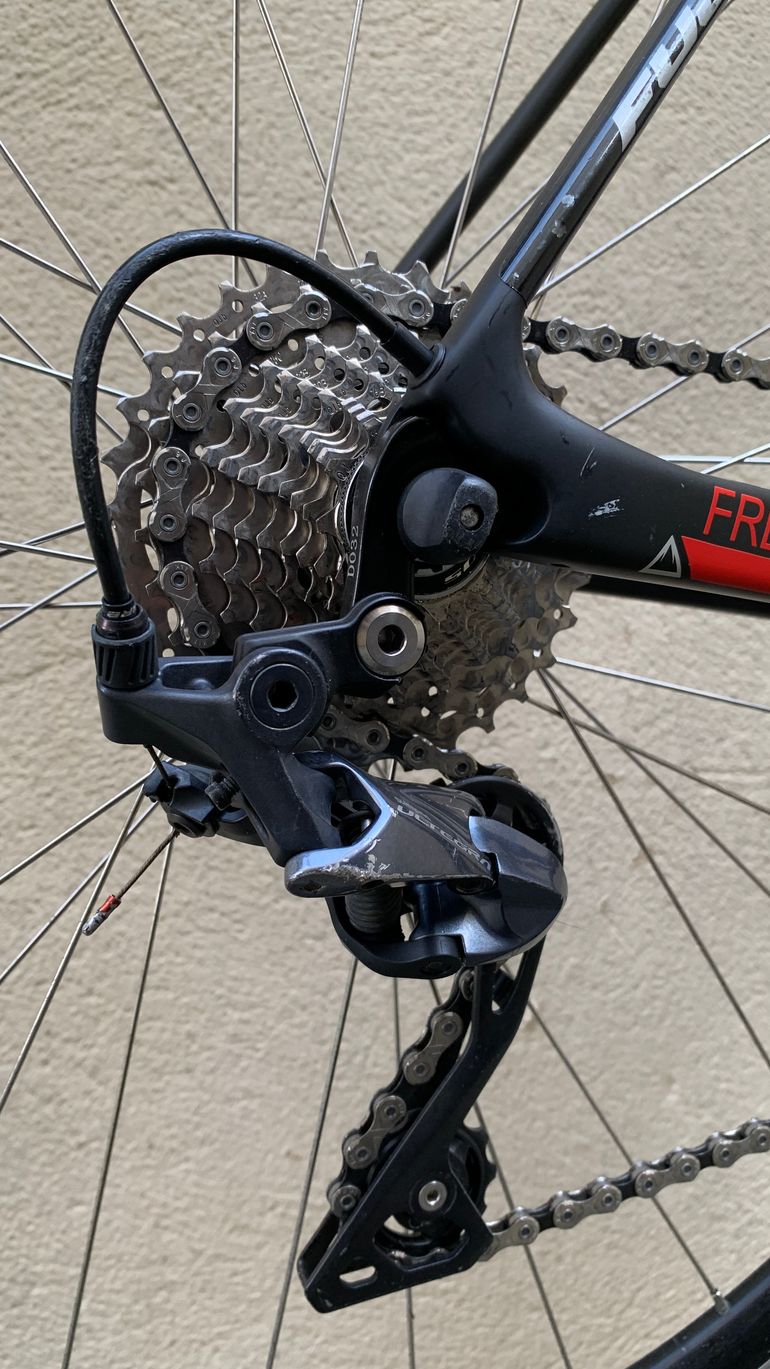 Used Fuji SL 3.1 LE Full Carbon Shimano Ultegra 11sp - Size S 2019 Road & Gravel, Black — image 8 of 12