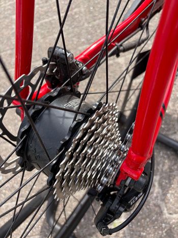 Used Merida eSCULTURA 400 2025 2025 Road & Gravel, Rosso — image 4 of 5