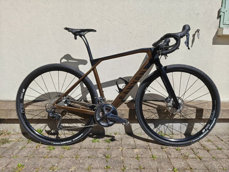 Used Canyon Grail CF SL 8.0 2019 2019 Road & Gravel, Orange — image 1 of 6