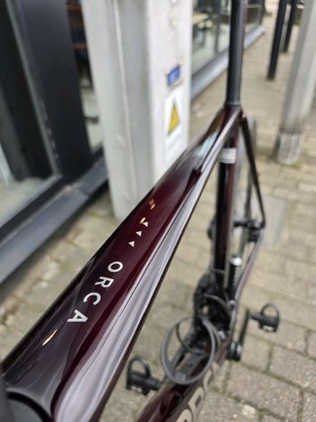Used Orbea Orca SRAM Rival 2024 Road & Gravel, Red — image 4 of 6