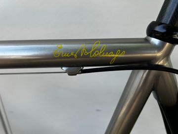 Used Colnago Custom Campagnolo Record 2003 Road & Gravel, Light Gray — image 14 of 17