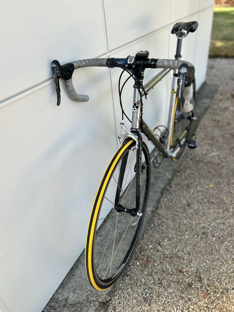 Used Colnago Custom Campagnolo Record 2003 Road & Gravel, Light Gray — image 5 of 17