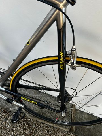 Used Colnago Custom Campagnolo Record 2003 Road & Gravel, Light Gray — image 8 of 17