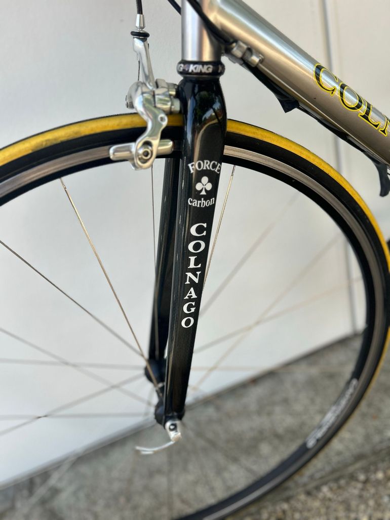 Used Colnago Colnago Custom Campagnolo Record 2003 Road & Gravel, Light Gray — image 4 of 17
