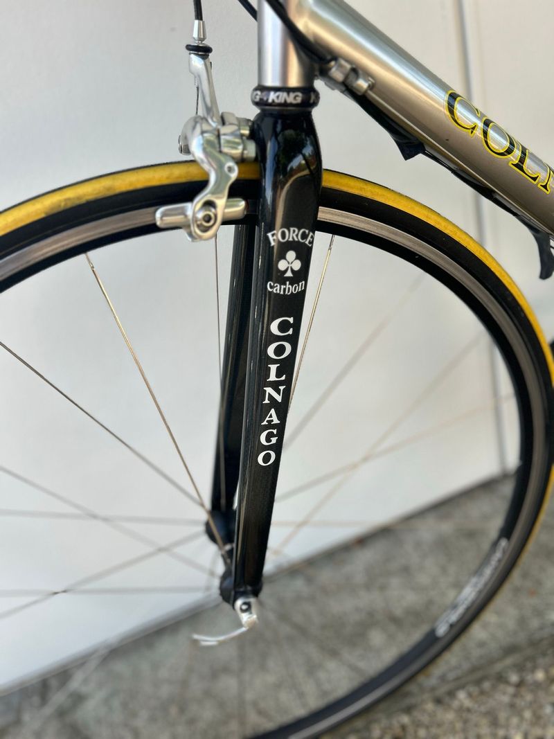 Used Colnago Custom Campagnolo Record 2003 Road & Gravel, Light Gray — image 4 of 17