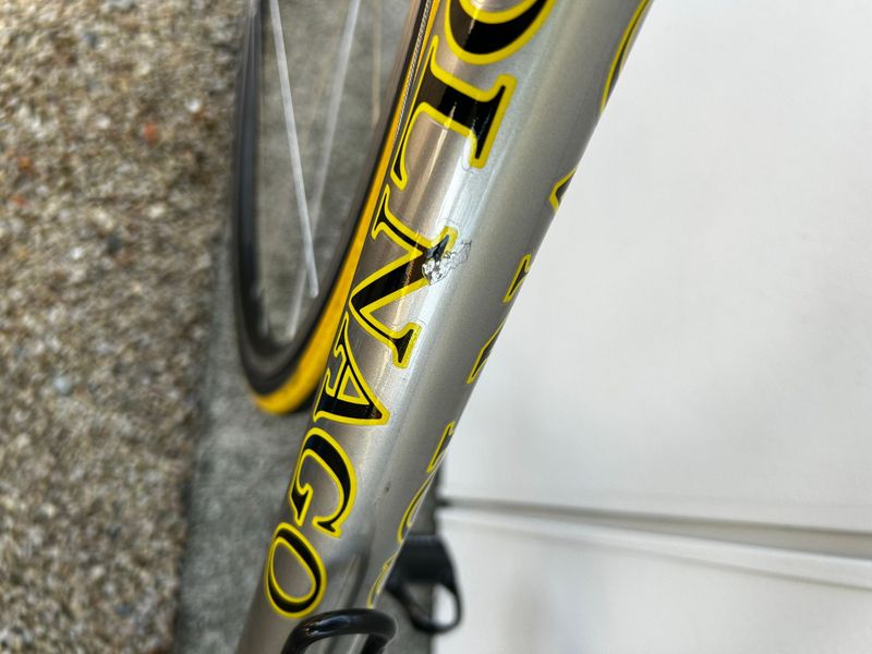 Used Colnago Custom Campagnolo Record 2003 Road & Gravel, Light Gray — image 15 of 17