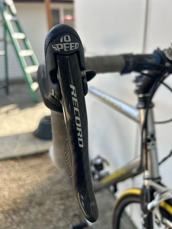 Used Colnago Colnago Custom Campagnolo Record 2003 Road & Gravel, Light Gray — image 11 of 17
