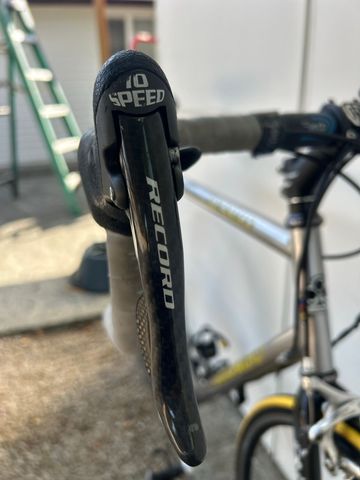 Used Colnago Custom Campagnolo Record 2003 Road & Gravel, Light Gray — image 11 of 17
