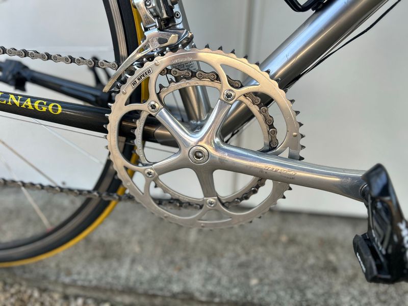 Used Colnago Custom Campagnolo Record 2003 Road & Gravel, Light Gray — image 3 of 17
