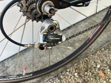 Used Colnago Custom Campagnolo Record 2003 Road & Gravel, Light Gray — image 10 of 17