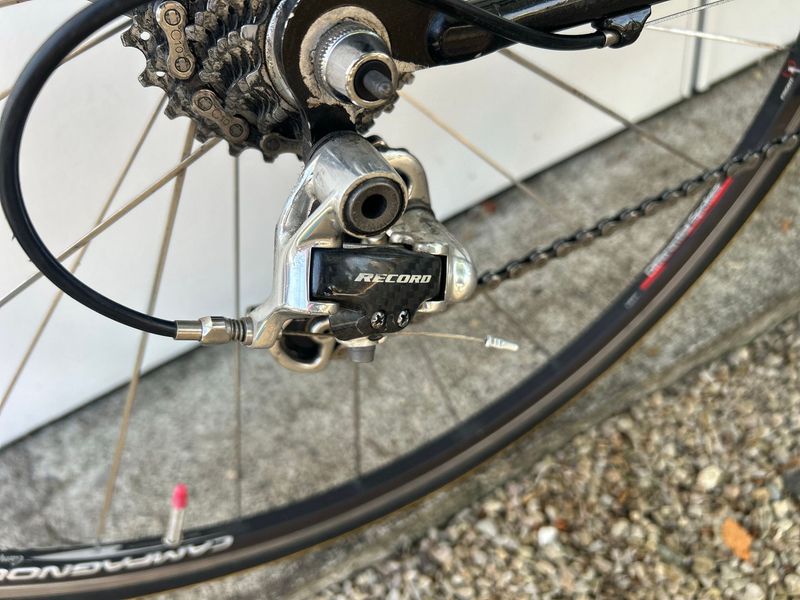 Used Colnago Custom Campagnolo Record 2003 Road & Gravel, Light Gray — image 10 of 17