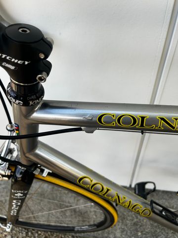 Used Colnago Custom Campagnolo Record 2003 Road & Gravel, Light Gray — image 6 of 17
