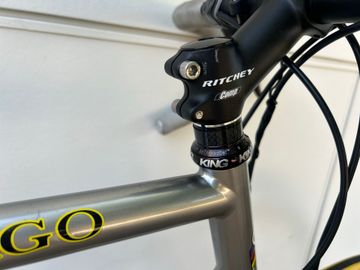 Used Colnago Custom Campagnolo Record 2003 Road & Gravel, Light Gray — image 13 of 17