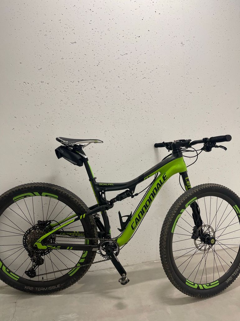 Used Cannondale Scalpel-Si Carbon 4 2017 2017 Mountainbike, Verde — image 1 of 7