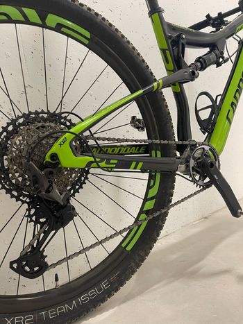Used Cannondale Scalpel-Si Carbon 4 2017 2017 Mountainbike, Verde — image 4 of 7