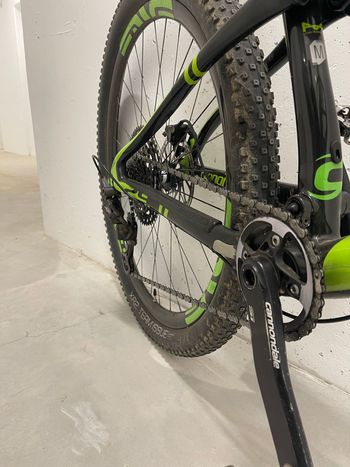 Used Cannondale Scalpel-Si Carbon 4 2017 2017 Mountainbike, Verde — image 3 of 7