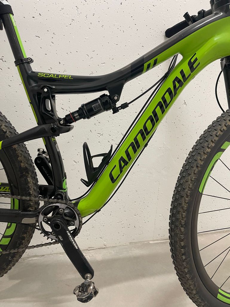 Used Cannondale Scalpel-Si Carbon 4 2017 2017 Mountainbike, Verde — image 7 of 7