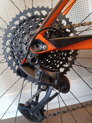 Used Ghost Lector SRAM GX Eagle 2017 Mountainbike, Orange — image 6 of 8