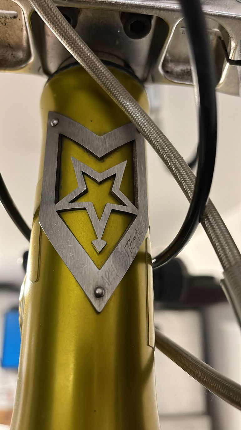 Used Maverick Maverick Custom Shimano Deore XT 2000 Mountainbike, Arancione — image 7 of 8