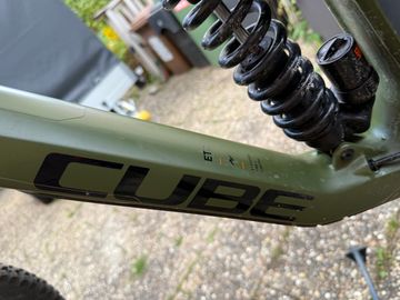 Used CUBE TWO15 HPC SL 2021 2021 Mountainbike, Green, 29 — image 6 of 12