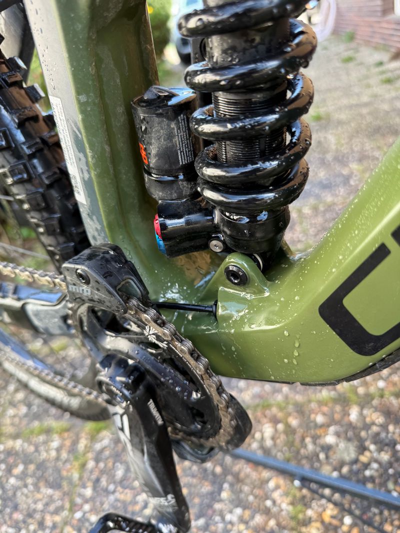 Used CUBE TWO15 HPC SL 2021 2021 Mountainbike, Green, 29 — image 4 of 12
