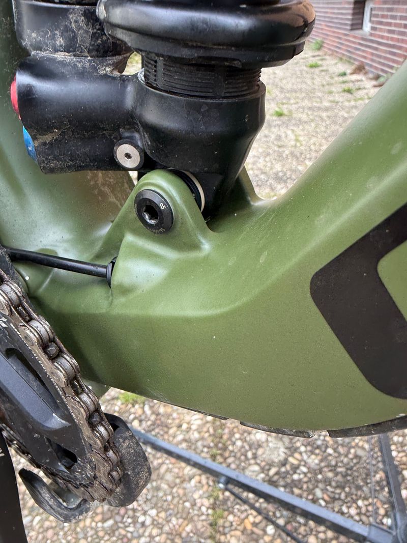 Used CUBE TWO15 HPC SL 2021 2021 Mountainbike, Green, 29 — image 3 of 12