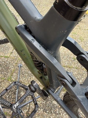 Used CUBE TWO15 HPC SL 2021 2021 Mountainbike, Green, 29 — image 12 of 12