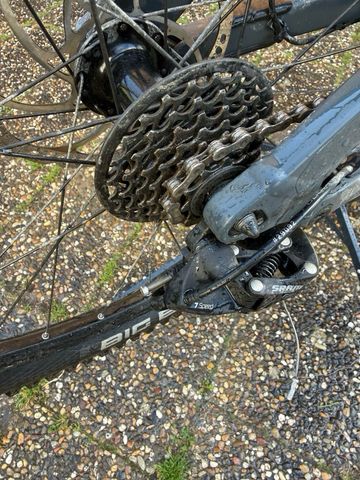 Used CUBE TWO15 HPC SL 2021 2021 Mountainbike, Green, 29 — image 11 of 12