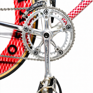 Used Colnago Custom Campagnolo Super Record 1987 Road & Gravel, Red — image 3 of 6