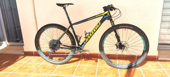 Used Cannondale F-si SRAM GX Eagle 2017 Mountainbike, Blue — image 1 of 8
