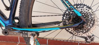 Used Cannondale F-si SRAM GX Eagle 2017 Mountainbike, Blue — image 8 of 8