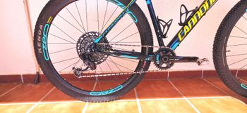 Used Cannondale F-si SRAM GX Eagle 2017 Mountainbike, Blue — image 3 of 8