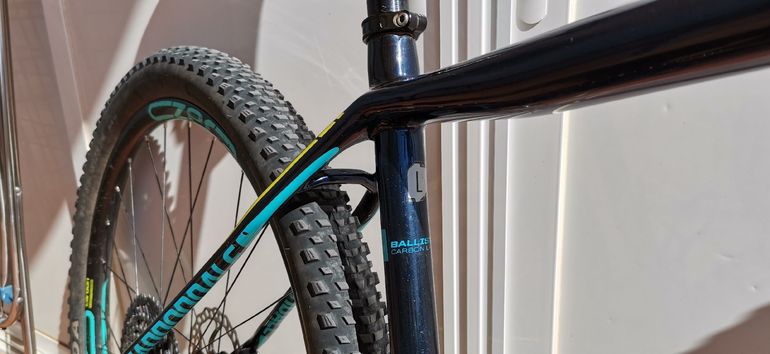 Used Cannondale F-si SRAM GX Eagle 2017 Mountainbike, Blue — image 6 of 8