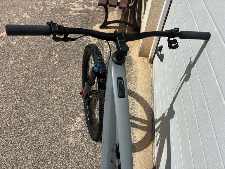 Used CUBE Ams SRAM GX Eagle AXS 2024 Mountainbike, Light Gray, 29 — image 6 of 13