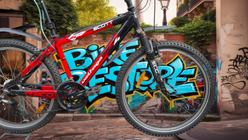 Used Scott YZ4 2005 Mountainbike, Red — image 4 of 10