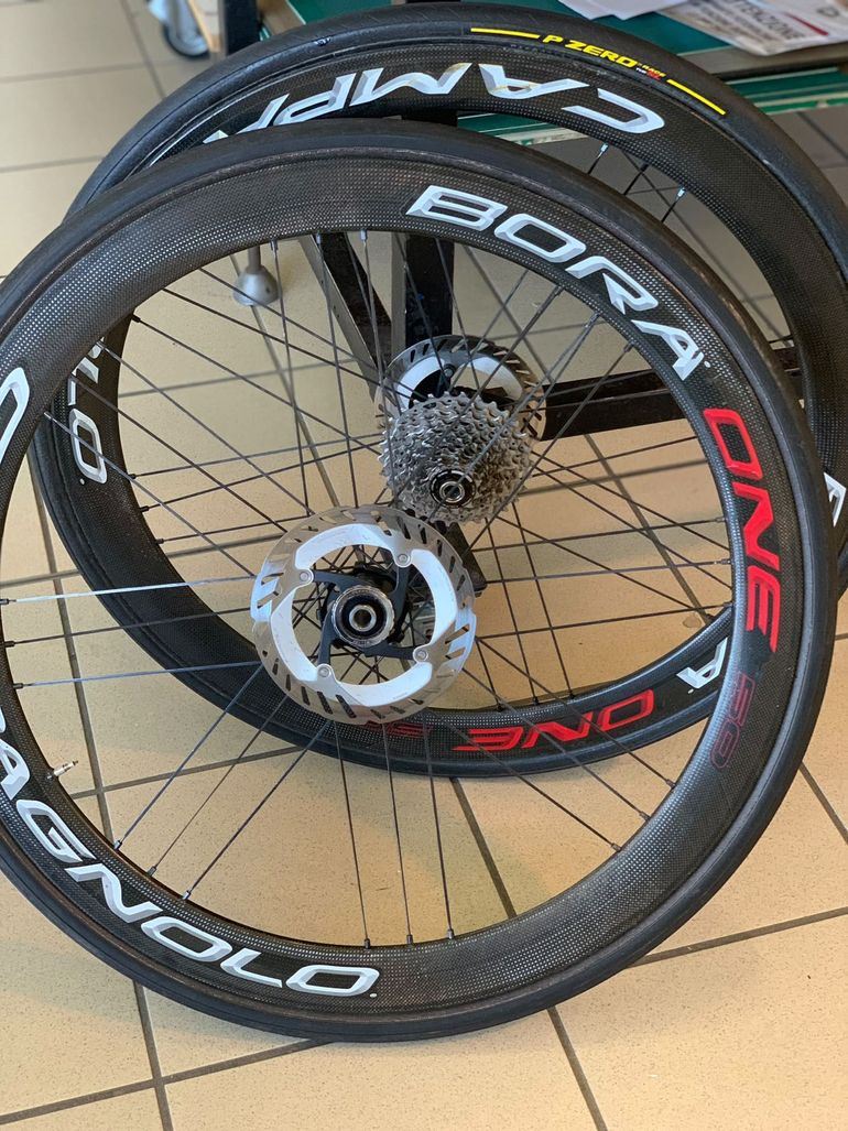 Gebrauchtes Colnago v4 Custom Shimano Ultegra Di2 2025 Road & Gravel, Blau — Bild 12 von 12