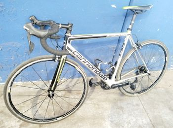 Used Cannondale Cannondale Supersix Evo Hi-Mode Ultegra Hollowgram 2016 Road & Gravel, Light Gray — image 3 of 8