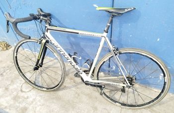 Used Cannondale Cannondale Supersix Evo Hi-Mode Ultegra Hollowgram 2016 Road & Gravel, Light Gray — image 2 of 8