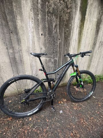 Gebrauchtes CUBE Stereo Shimano Deore 2017 Mountainbike, Schwarz — Bild 6 von 7