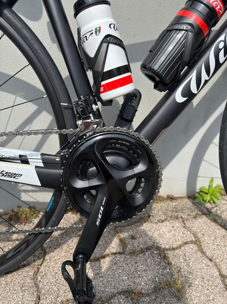 Used Wilier GTR Team Disc SHIMANO 105 R7020 2022 2022 Road & Gravel, Black — image 7 of 13