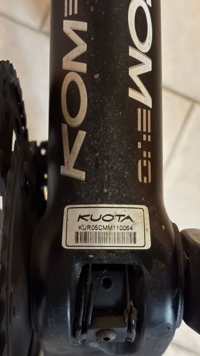 Used Kuota Kom Shimano Ultegra 2012 Road & Gravel, Nero — image 9 of 9
