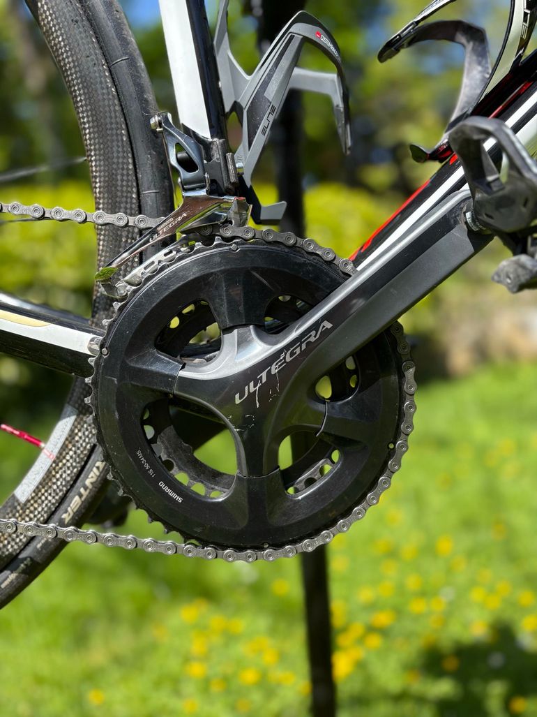 Used Scott Addict Shimano Ultegra 2018 Road & Gravel, White — image 4 of 11