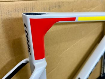 Used Look 795 BladeRS Iconic Edition Frameset 2025 Frameset 2025 Road & Gravel, White — image 6 of 10