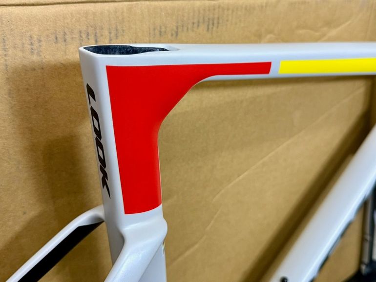 Used Look 795 BladeRS Iconic Edition Frameset 2025 Frameset 2025 Road & Gravel, White — image 6 of 10
