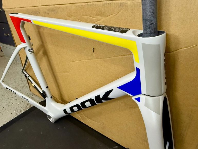 Used Look 795 BladeRS Iconic Edition Frameset 2025 Frameset 2025 Road & Gravel, White — image 7 of 10