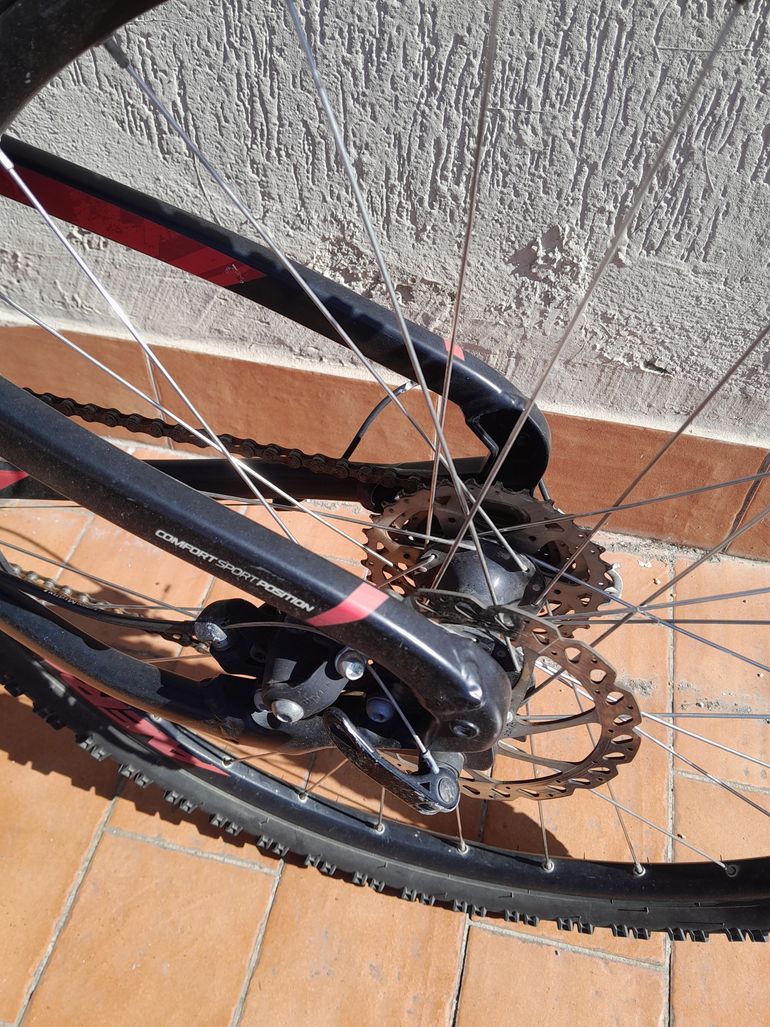Used ROCKRIDER Rockrider St530s 2021 Mountainbike, Schwarz — image 5 of 11