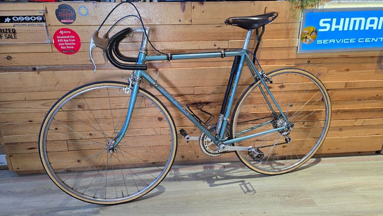 Used Colnago Ottanta super record Shimano Dura Ace 1970 Road & Gravel, Hellgrau — image 2 of 13